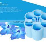 Cy269 Plastic Plum Blossom Shaped Dressing Table Cosmetic Storage Box Candy Color Desktop Separating Arrangement Box thumbnail-6