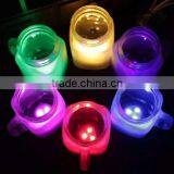 Long Style White Maison Glass Bottle With Straw Hole in the Middle thumbnail-2