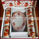 Wholesale cheap ceramic & porcelain coffee/tea cup and saucer sets for good quality