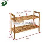 Wholesale 2 Layers Wooden Shoe Rack thumbnail-3