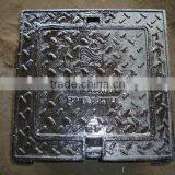 Solid Top Cast Iron Manhole Cover & Frame thumbnail-1