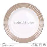 Embossed Stoneware Dinner Plate High Quality Dinner Plate Hotel Use Dinner Plate