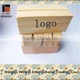 Customise Size Chalkboard Wooden Base in Natural Color thumbnail-2