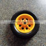 Solid Rubber Wheel Tyre and Plastic Rim 3.50-8 thumbnail-2