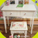 2017 New Design High Quality Wooden Bedroom Table and Chair Set, New Design Wooden Bedroom Table and Chair Set W08G189 thumbnail-6