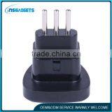 China 2016 New Products 10/16A Black Plug Converter Travel Adapter for Italy thumbnail-3