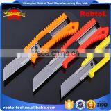 Utility Knife Retractable Blade Box Cutter Art Knives Snap off Lock Razor Blade Plastic Shell thumbnail-6