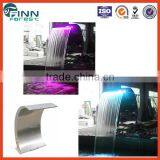European Design Decoration Stainless Steel 304 Cobra Indoor Waterfall thumbnail-1
