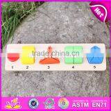 2017 New Design Children Educational Wooden Geometric Puzzles W14A160 thumbnail-5