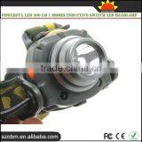Powerful Led 300 Lm 1 Modes Inductive Switch Led Headlamp thumbnail-1