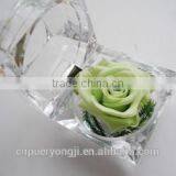 Hot Sale Long Lasting Preserved Flower Ring Box For Valentine's Day Gift thumbnail-2