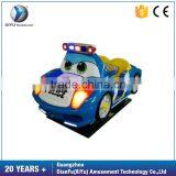 Coin Operated Super Cop Interactive Kiddie Rides Swing Car for Sale thumbnail-1