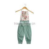 Wholesale Baby Clothes Funny Baby Bodysuit Floral Romper Bubble Jumsuit thumbnail-2