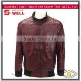 Manufacturer Wholesale Stylish Deft Design Men Winter pu Leather Jacket thumbnail-1