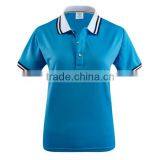 Womens Polo Shirt Contrast Collar Design thumbnail-5