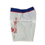 Cheap Price Custom Logo White Board Shorts / Mens Blank Beach Shorts thumbnail-5