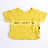 Boutique Wholesale Baby Clothes Cotton Fabric Shirt Short Sleeve Blouse thumbnail-6