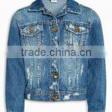 China Factory Kids Denim Jacket for Girls thumbnail-2