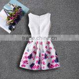 Hot Sells One Piece Girls Party Dresses Girls Printing Dress#F00294 thumbnail-2