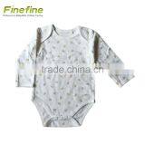 Lovely Oem Custom Baby Clothes Cute Organic Print Baby Romper thumbnail-3