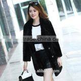 2016 New Design Women Winter Mink Fur Overcoats Hot Sale Fashion Lady Fake Fur Coats thumbnail-2