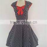 Plus Size Instyles Zhengtian Halloween Costume Rockabilly VINTAGE 50'S RETRO ROCKABILLY SWING DRESS Polka Dot Dress Formal Dress thumbnail-1