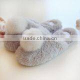 Contracted Long Wool Lovely Winter Cotton Slippers thumbnail-2