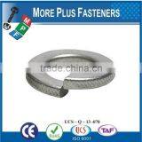 Made in Taiwan Regular Zinc Plated Stainless Steel Silicon Bronze Medium Split Lock Washer thumbnail-4
