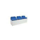Blow Mould One Piece-Low Backrest Stadium Chair Arena Seating Fixed Seating Sports Seating thumbnail-3