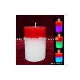 Column Shape Two Colors Candle