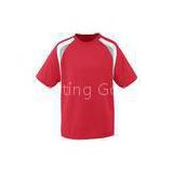 Customized Fashion Soccer Team Wear Sublimation Jerseys , Red / Blue / Orange