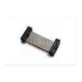 2 - 20 Poles IDC Wire Electrical Cable Assembly , 2.54mm Pitch Ribbon Cable Assembly thumbnail-1