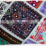 Indian Tribal Banjara Clutch Bag Gypsy Embroidery Vintage Banjara Clutch Cotton Hand Bag thumbnail-4