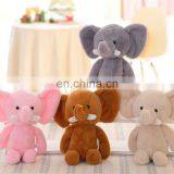 Free Sample Wholesale Cute Stuffed Animal Elephant,plush Soft Elephant Toy for Kids, Elephant Custom Plush Toy thumbnail-1