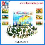 hot sale kids mini plastic toy military set for wholesale