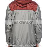 Wind Breaker Jacket - Fashion Men Custom Two Toned Print Classic Fit Windbreaker Jacket thumbnail-2