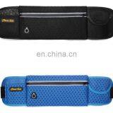 Custom Promotional Blue Polyester Nylon Sports Bag With Zipper for Extra Security for Running thumbnail-3