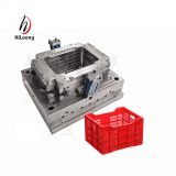 steel material plastic products injection plastic crate mold