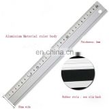Customized Aluminium Multifunction safety Cutting and Measuring Ruler