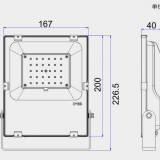 Service Thoughtful Jie Minglang Super Life JML-FL-G30W LED Outdoor Community Lighting 30W thumbnail-2