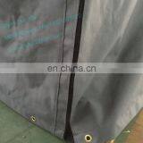 600D grey oxford tarp pvc furniture cover with zipper