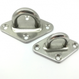 Stainless Steel Square Pad Eye With Ring For Marine, Industrial Architectural Uses, Mooring Plate Or Marine Eye Plates thumbnail-2