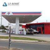 Prefab Light Steel Structure Petrol Gas Station Structure Canopy Roof thumbnail-1