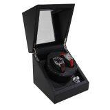 2+3 Automatic Motor Carbon Fiber Leather Watch Winder Custom Watch Winder Best Watch Winders 2020 thumbnail-3