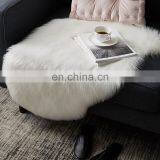 RAWHOUSE amazon hot sale custom white pink Christmas blanket faux fur rug