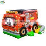 Fire Truck Inflatable Jumper Combo Bouncer Jumping Bouncy Castle Bounce House thumbnail-1