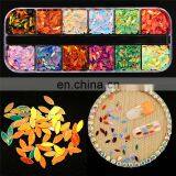 Fantasy Color Round Marquise Diamond Shaped Thin Nail Glitter Sequins Slice Nail Pearl Decoration for Nail Art thumbnail-3