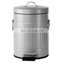Wholesale Kitchen Waste Bins Hand Lifting Standing Waste Recycling Bin Embossed Food Waste Can Trash Bin thumbnail-1