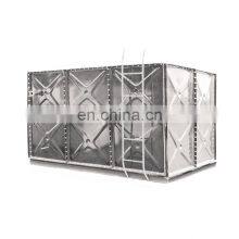 1 ~ 500000 Liter Overhead Elevated Steel Tower Reservoir Tank Modular Sectional Hot-dipped Galvanized Steel Water Storage Tank thumbnail-4
