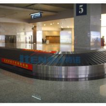 Airport luggage rubber scale rotary conveyor